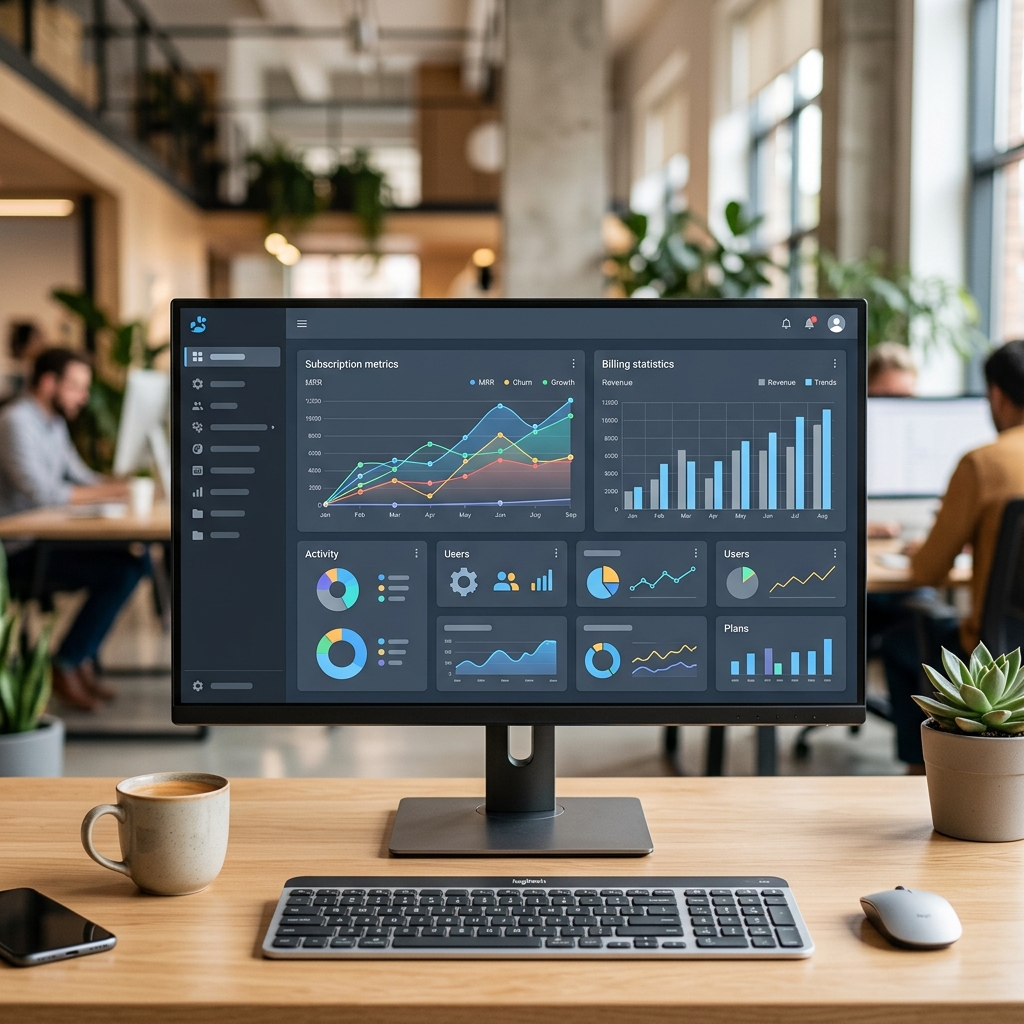 SaaS Subscription Admin Metrics