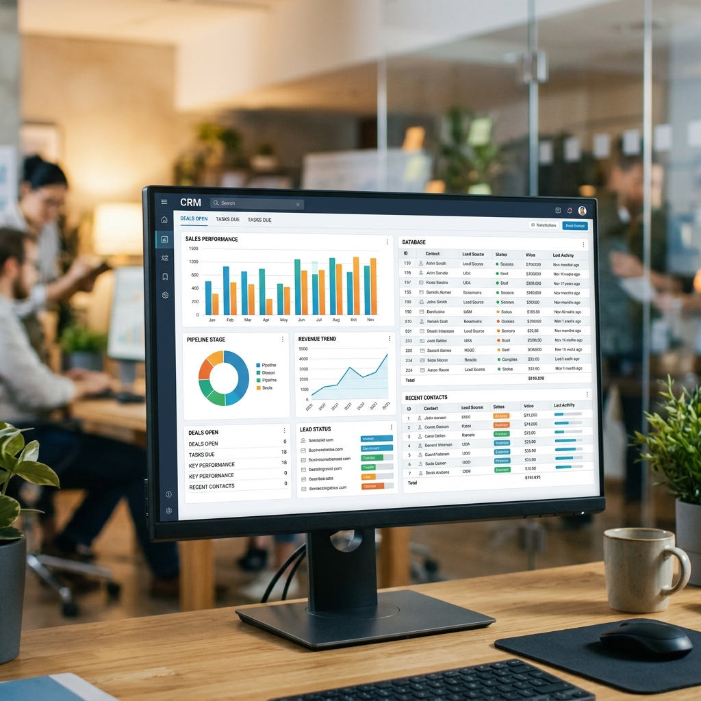 Custom Business Systems Dashboard